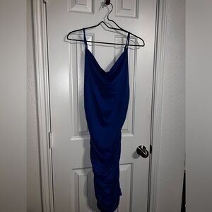 Blue dress
